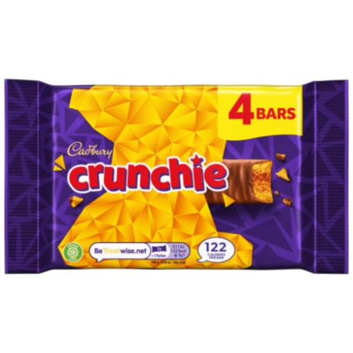 Picture of CADBURY CRUNCHIE 104.4G 4PK x 10
