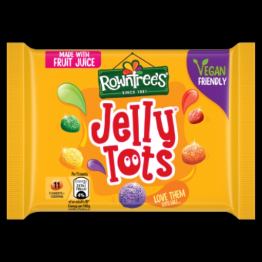 Picture of ROWNTREES JELLY TOTS BAGS 42G x 36
