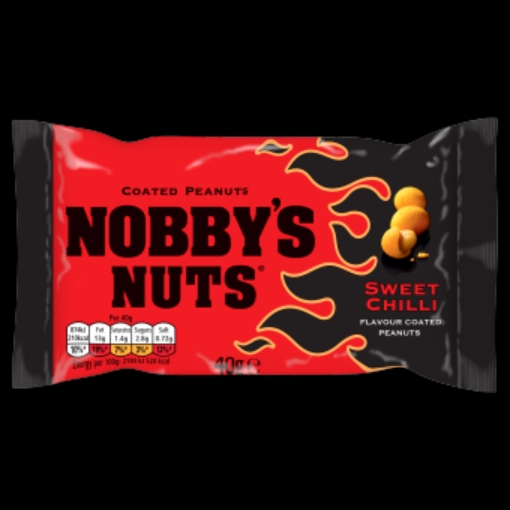 Picture of NOBBYS SWEET CHILLI NUTS 40G 20pk x 5