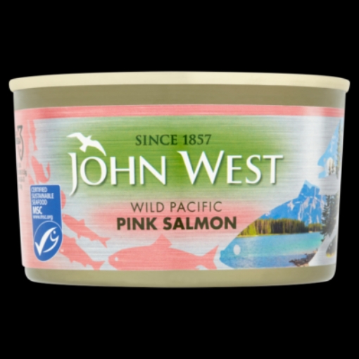 Picture of JOHN WEST PINK SALMON 213G X 12