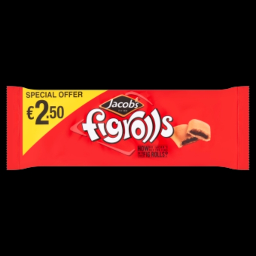Picture of JACOBS FIG ROLL VALUE PACK 200G x 25 €2.50