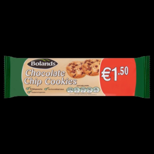 Picture of BOLANDS CHOC CHIP COOKIES 150G X 22 €2.00
