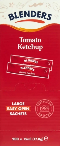 Picture of BLENDERS KETCHUP SACHETS 17.8G x 200