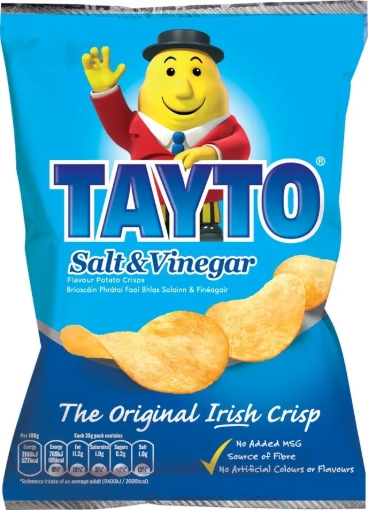 Picture of TAYTO SALT & VINEGAR 35G x 50