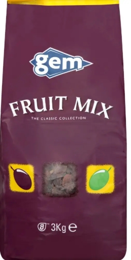 Picture of GEM FRUIT MIX 3KG x 4