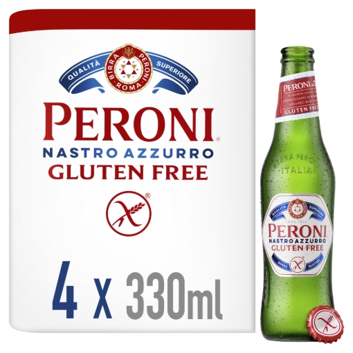Picture of PERONI GLUTEN FREE 330ML 4PK x 6
