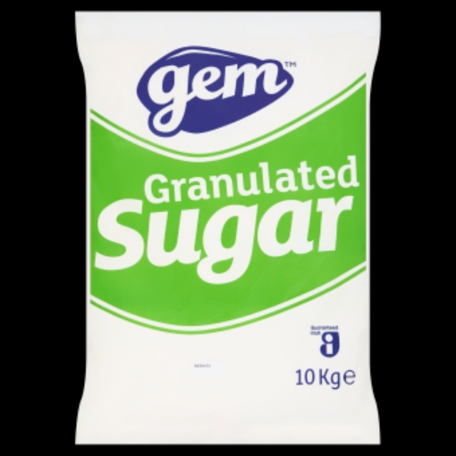 Picture of GEM GRANULATED SUGAR 10KG