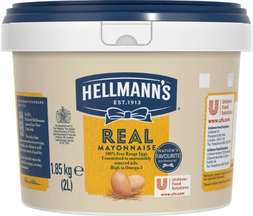 Picture of HELLMANNS REAL MAYONNAISE 2LT
