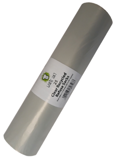 Picture of WH CLEAR REFUSE SACKS 26X44 25'S x 8