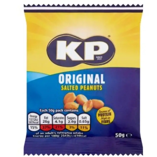 Picture of KP SALTED PEANUTS 50G 21PK x 7