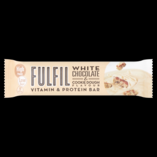 Picture of FULFIL BARS WHITE CHOC & COOKIE DOUGH 55G x 15