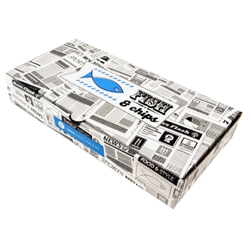 Picture of LARGE CORRUGATED FISH & CHIP BOX x 100