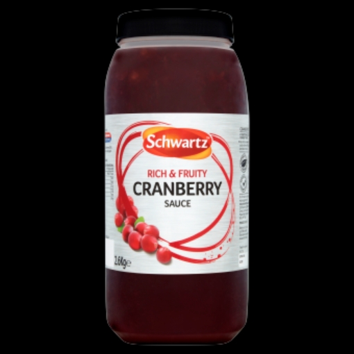 Picture of SCHWARTZ CRANBERRY SAUCE 2.6KG x 4
