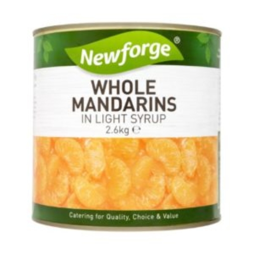 Picture of NEWFORGE WHOLE MANDARINS 2.65KG x 6