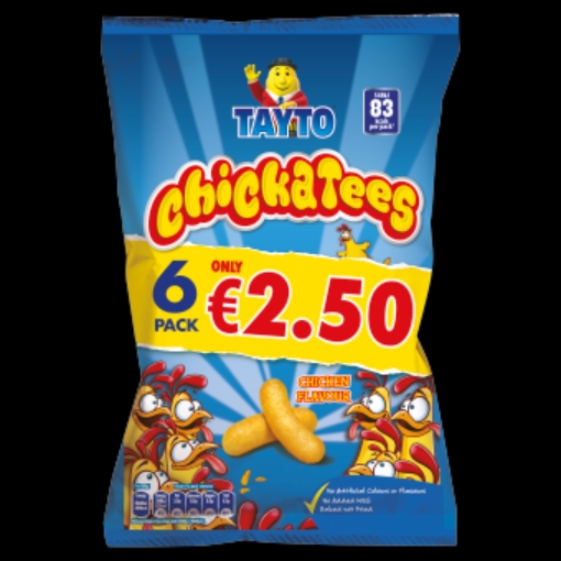 Picture of TAYTO CHICKATEES 6PK x 12 €2.50