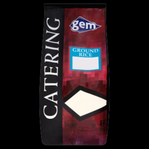 Picture of GEM GROUND RICE 3KG X 4