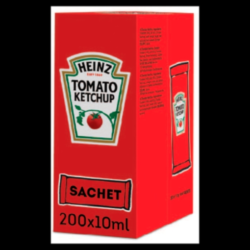 Picture of HEINZ TOMATO KETCHUP SACHETS 10ML x 200