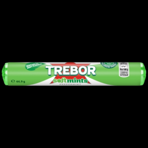 Picture of TREBOR SOFTMINTS PEPPERMINT X 40