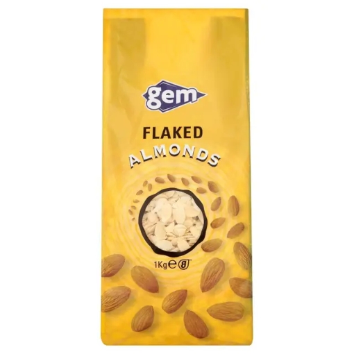 Picture of GEM FLAKED ALMONDS 1KG x 10