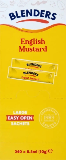Picture of BLENDERS ENGLISH MUSTARD SACHETS 8.5ML
