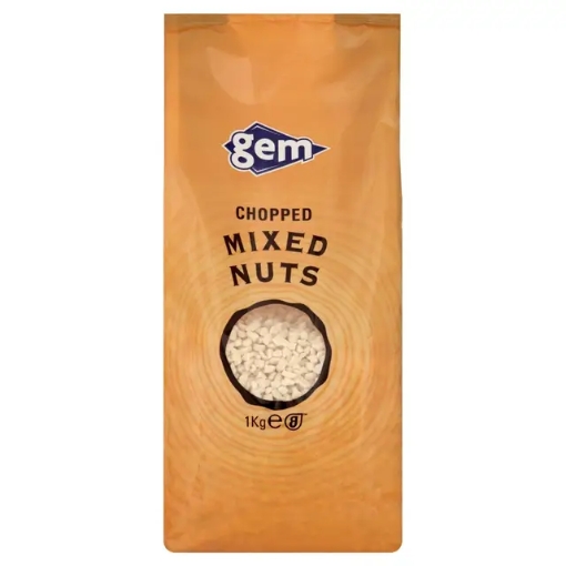 Picture of GEM CHOPPED MIXED NUTS 1KG x 10