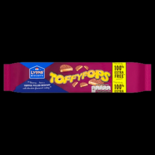 Picture of LYONS TOFFYPOPS 240G x 20 + 100% FOC