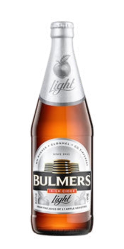 Picture of BULMERS LIGHT PINT BOTTLES 568ML x 12