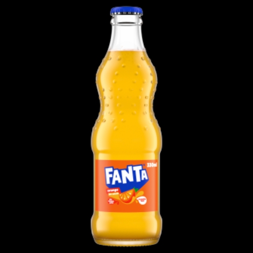 Picture of FANTA ORANGE GLASS 330ML x 24 NRG