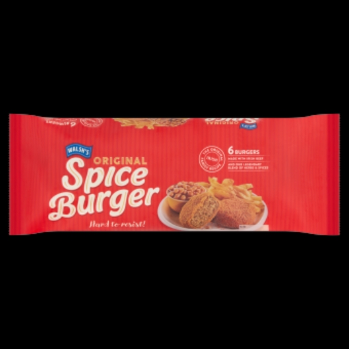 Picture of WALSHS BIG ALS SPICE BURGER JUMBO 24S