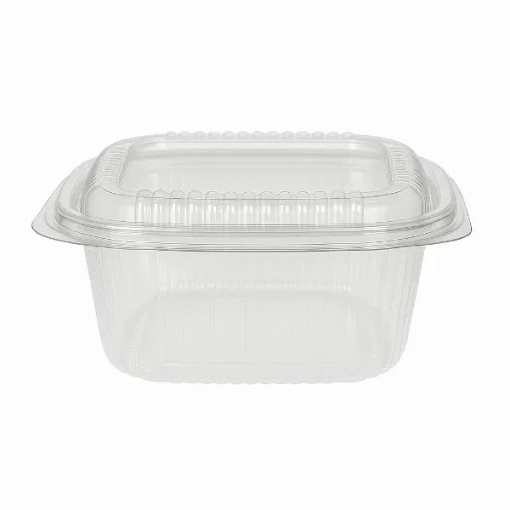 Picture of 375CC SQUARE HINGED SALAD CONTAINER 50S x 6