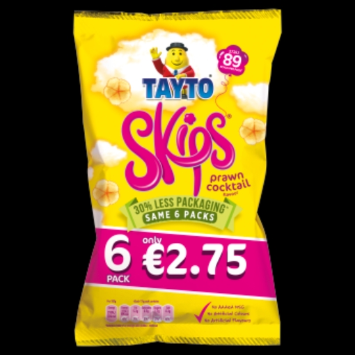 Picture of TAYTO SKIPS 6PK x 20 FLASHED €2.75