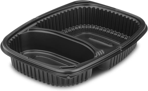 Picture of 34OZ BLACK 2 COMPARTMENT BASE 40PK x 8