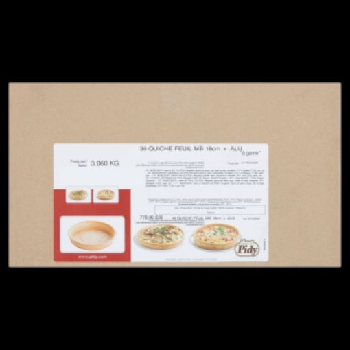 Picture of PIDY CHEFS GOURMET QUICHE 18CM