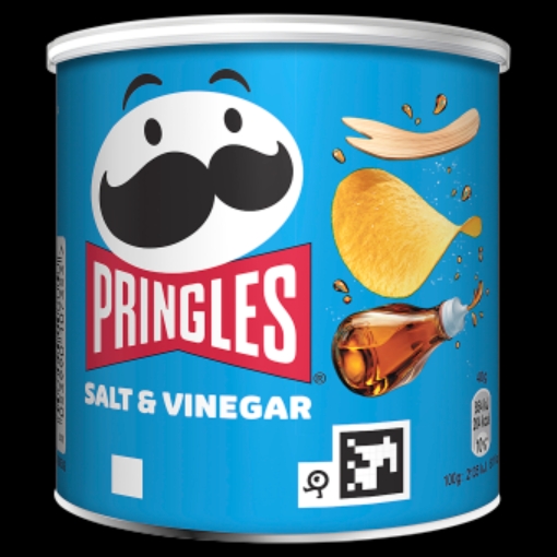 Picture of PRINGLES SML SALT & VINEGAR 40G x 12