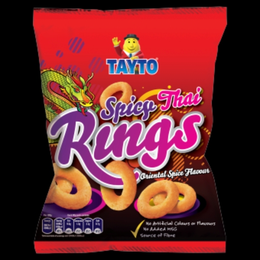 Picture of TAYTO SPICY RINGS 42G