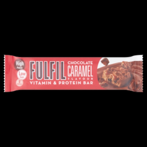 Picture of FULFIL BARS CHOCOLATE CARAMEL 55G x 15