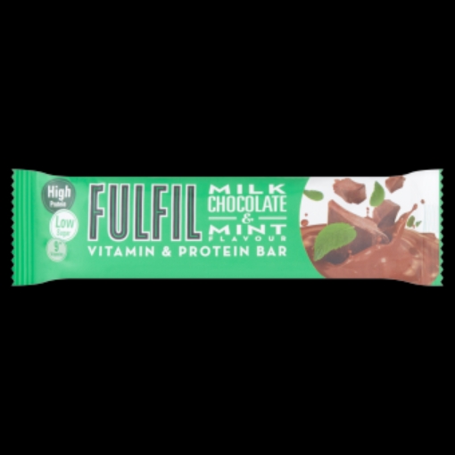 Picture of FULFIL BARS MILK CHOCOLATE & MINT 55G x 15