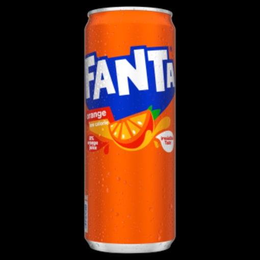 Picture of FANTA ORANGE CANS 330ML DRS