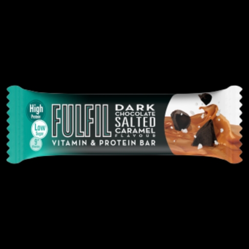 Picture of FULFIL BARS DARK SALTED CARAMEL 55G x 15