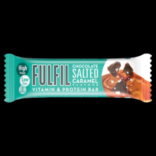 Picture of FULFIL BARS SALTED CARAMEL 55G x 15