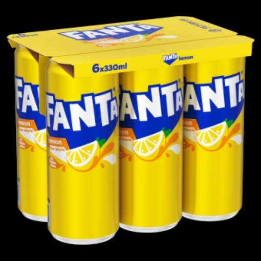 Picture of FANTA LEMON CAN 330ML 6PK x 4 DRS