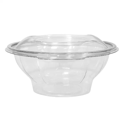 Picture of 750CC ROUND HINGED SALAD CONTAINER 50PK x 4