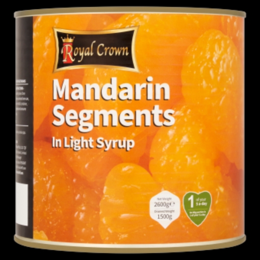 Picture of ROYAL CROWN BROKEN MANDARINS 2.65KG x 6