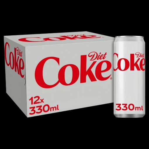 Picture of DIET COKE CANS 330ML 12PK x 2