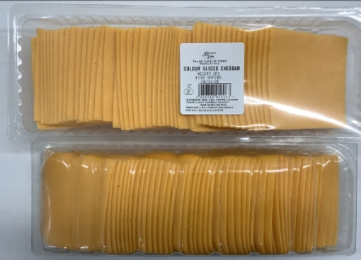 Picture of BANDON VALE RED CHEDDAR SLICES 1KG x 10