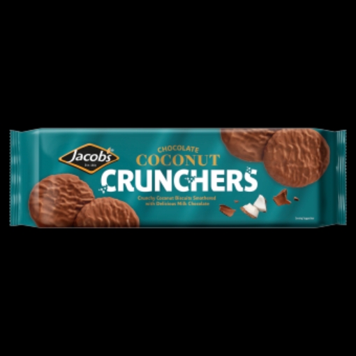 Picture of JACOBS CHOC COCONUT CRUNCHER 150G x 16