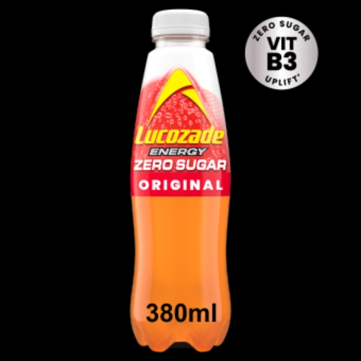 Picture of LUCOZADE ZERO ORIGINAL 380ML 4PK x 6 DRS €5