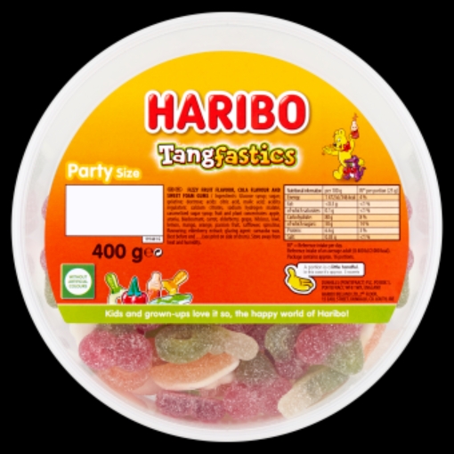 Picture of HARIBO TANGFASTICS 400G TUB x 8