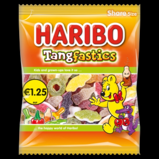 Picture of €1.25 HARIBO TANGFASTICS 140G x 12