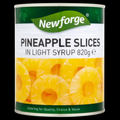 Picture of NEWFORGE PINEAPPLE SLICES 850G x 12